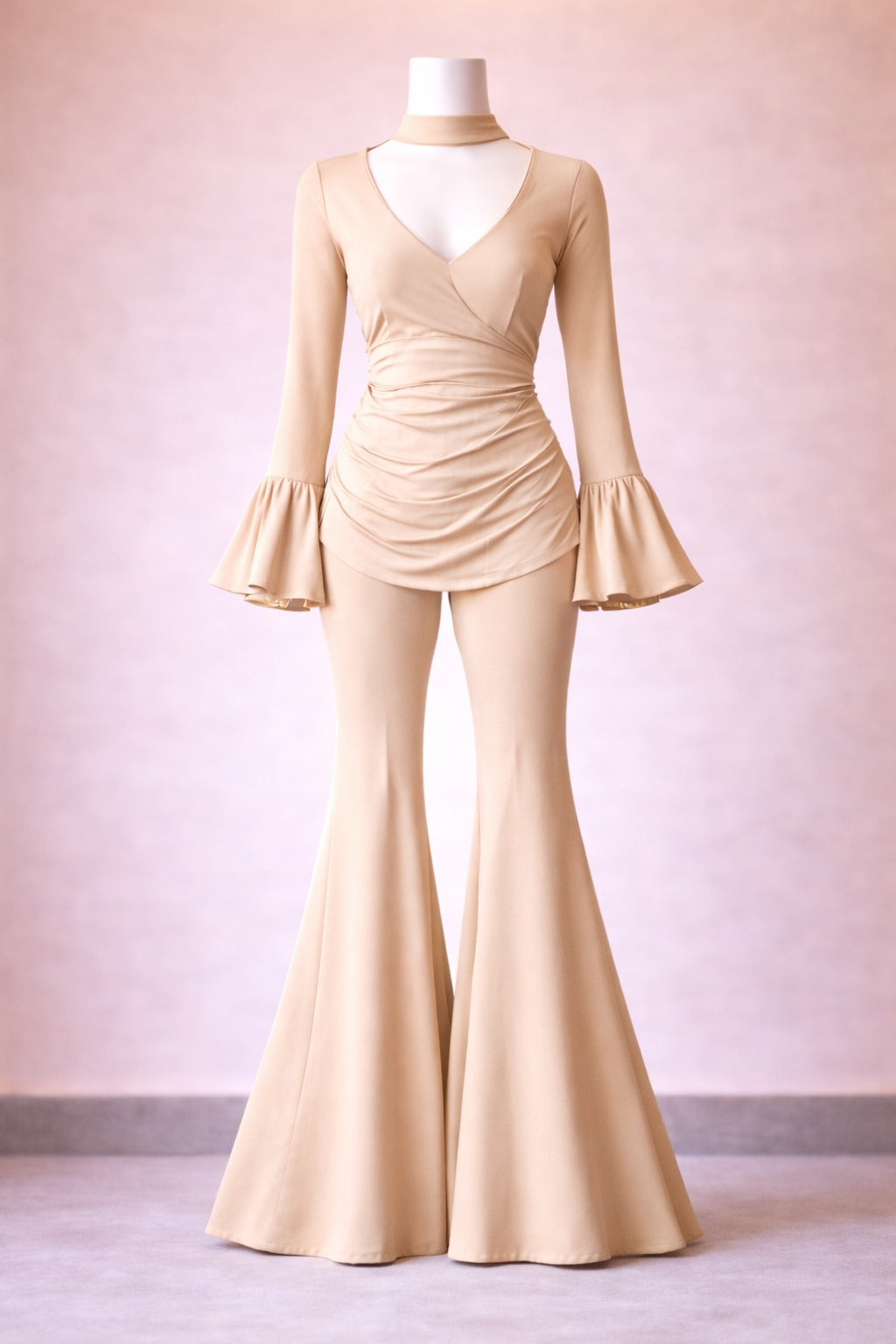 Desert pearl corset kurti set