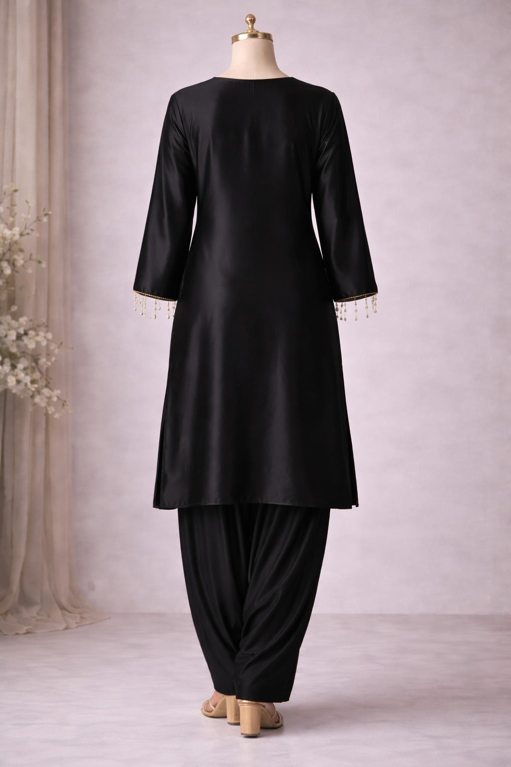 Charcoal amour ensemble