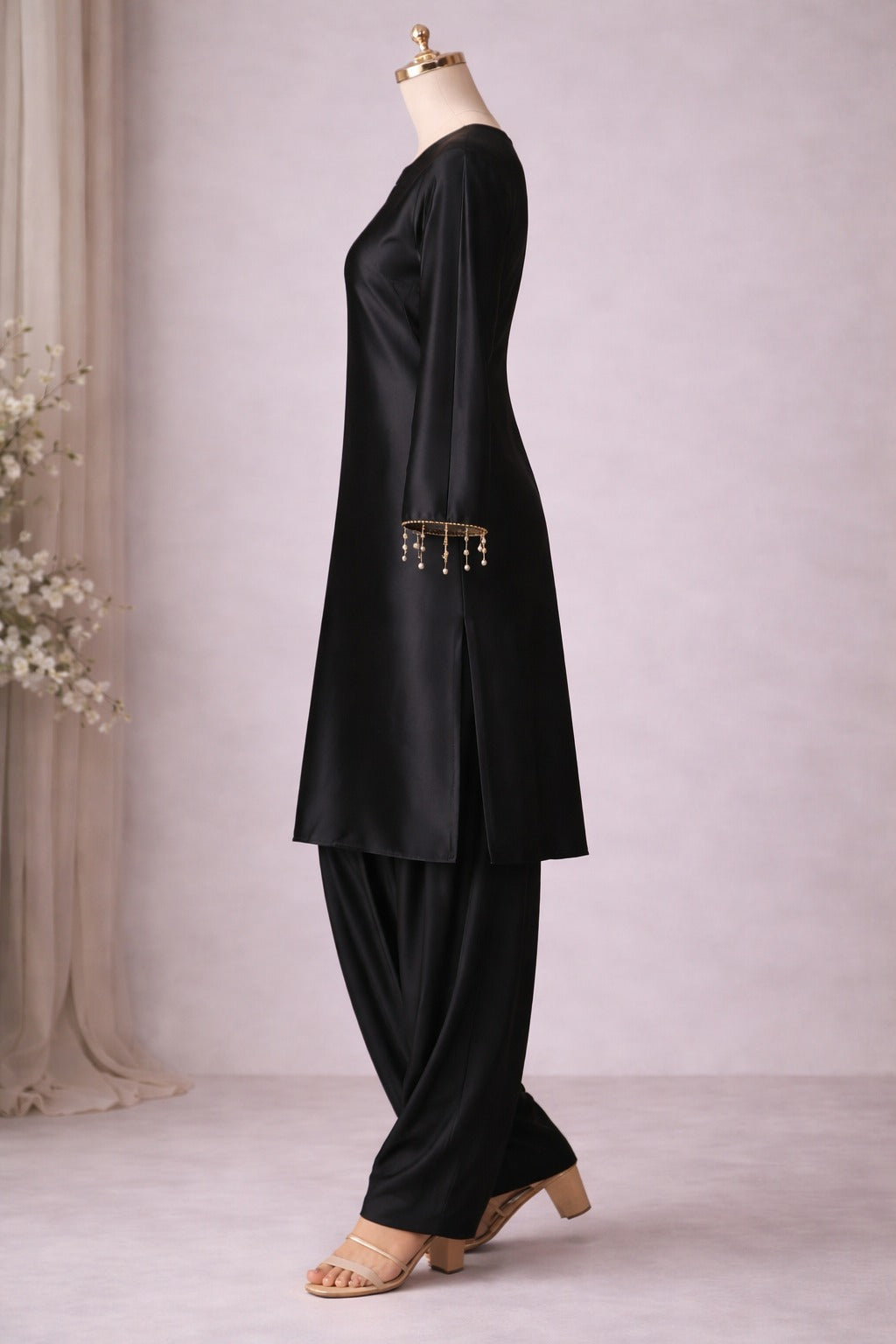Charcoal amour ensemble