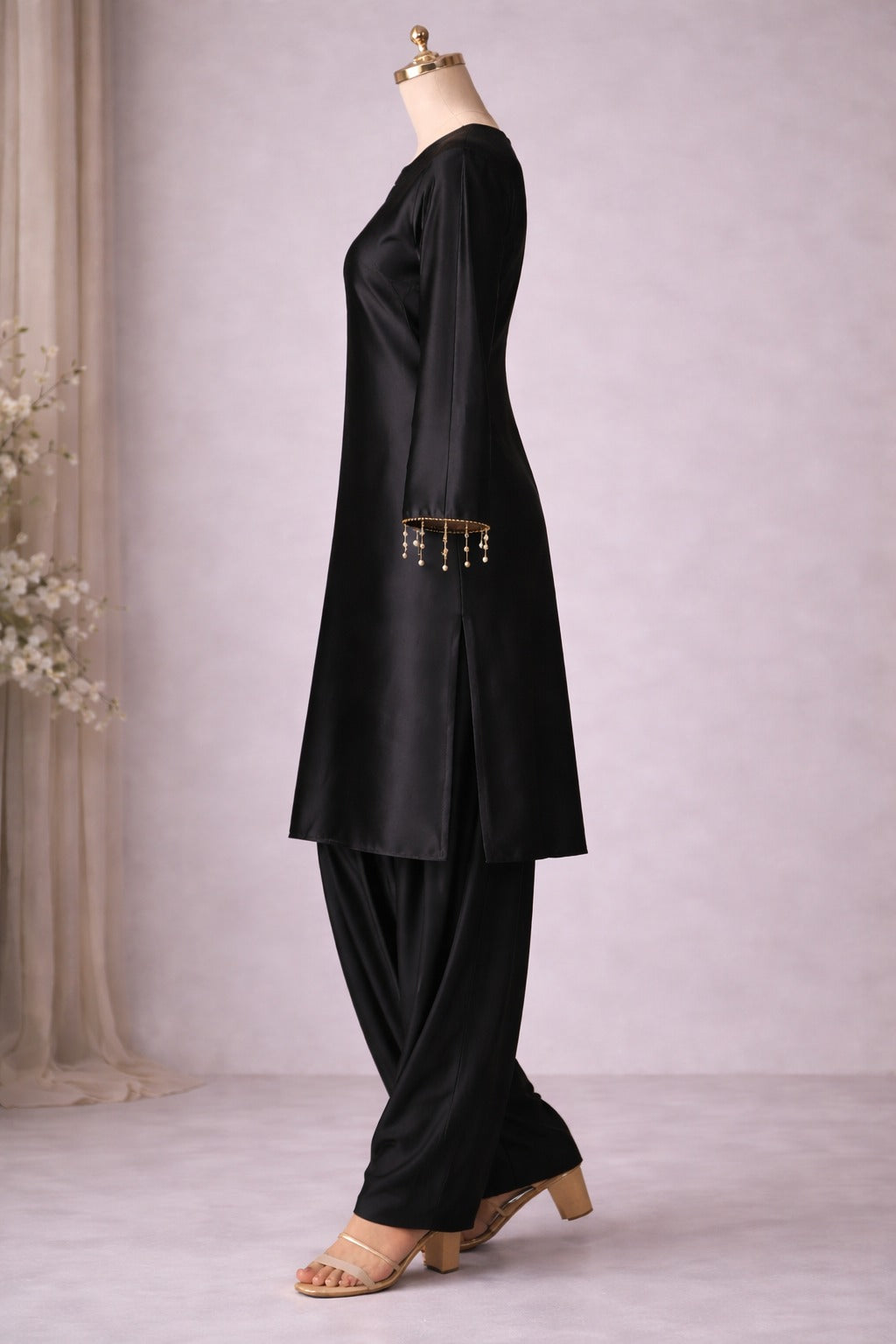 Charcoal amour ensemble